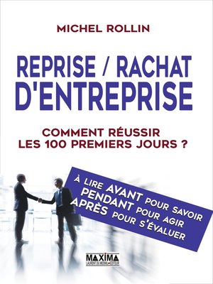 cover image of Reprise rachat d'entreprise--2e éd.